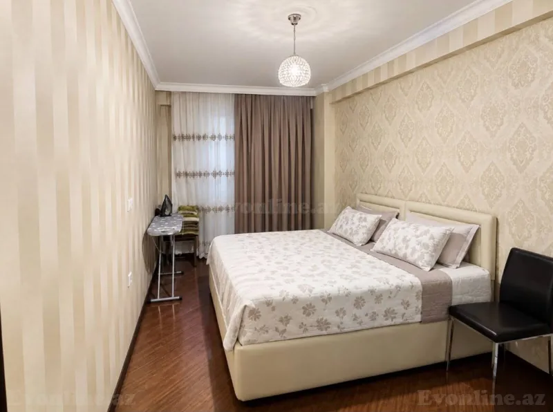 Kirayə verilir 3 otaqlı Mənzil Yeni tikili 120 m² Bakı, Yasamal r., İnşaatçılar m — Mənzil, Bakı (5)