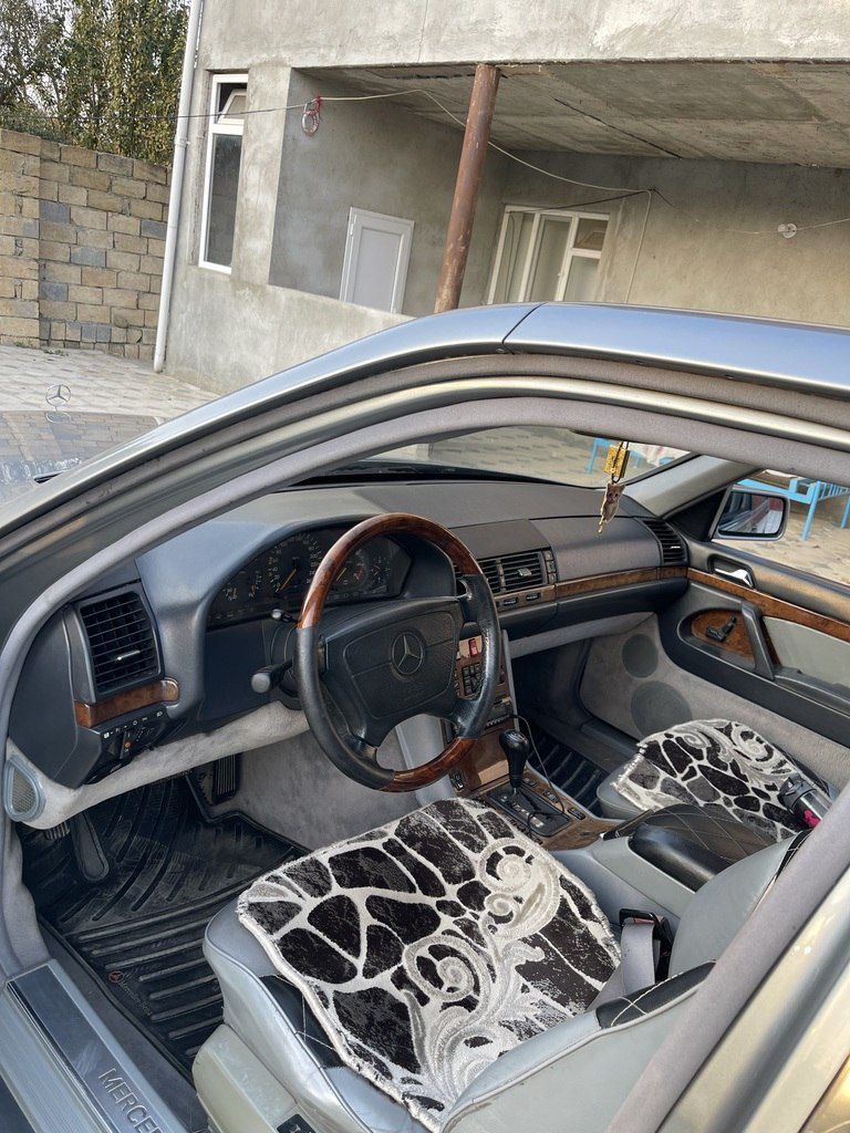 Mercedes S 420, 4.2 L, 1992 il, 321 000 km 90-EP-196 — Avtomobillər, Lənkəran (5)