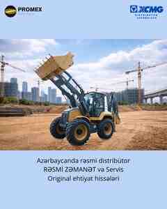 Ekskavator-yükləyici Xcmg XC8-3570, 2026 il — Bakı