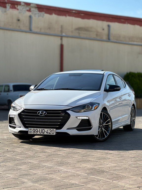 Hyundai Elantra, 1.6 L, 2018 il, 120 701 km 99-UQ-420 — Avtomobillər, Bakı (2)