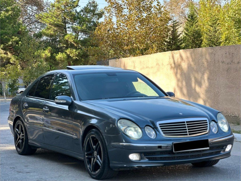 Mercedes E 200, 1.8 L, 2006 il, 300 000 km — Avtomobillər, Sumqayıt (2)
