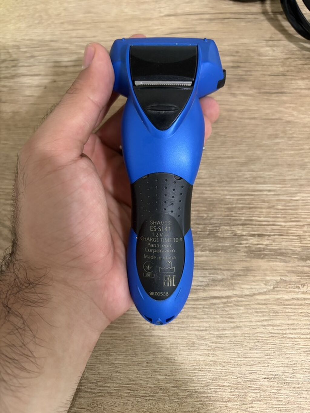 Panasonic ES-SL41 elektrik üzqırxan - Folqa tipli, 3 bıçaqlı sistem — Usturalar, trimmerler və epilyatorlar, Xırdalan (2)