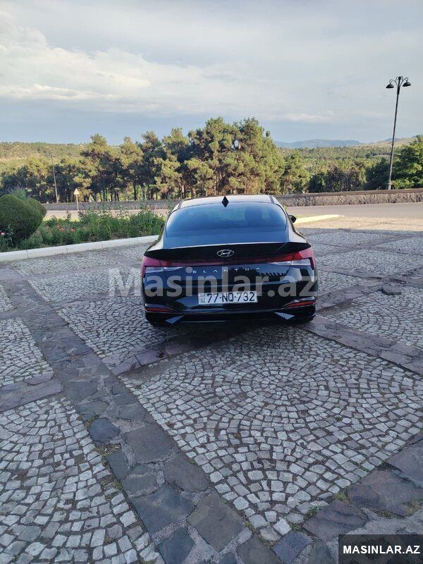 Hyundai Elantra, 2021 il 77-NQ-732 — Avtomobillər, Bakı (3)