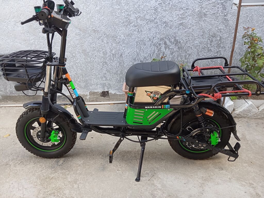 Maikolin 60volt 70 amper Motor 1500 vatt. akkumulyator 60 volt 70 — Elektrik velosipedləri, Bakı (2)