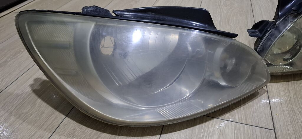 Komplekt, Yaxın və uzaq vuran işıqlar Hyundai, 2006 il, Analoq, Yaponiya, İşlənmiş — Avtomobil işığı, Masazır (8)