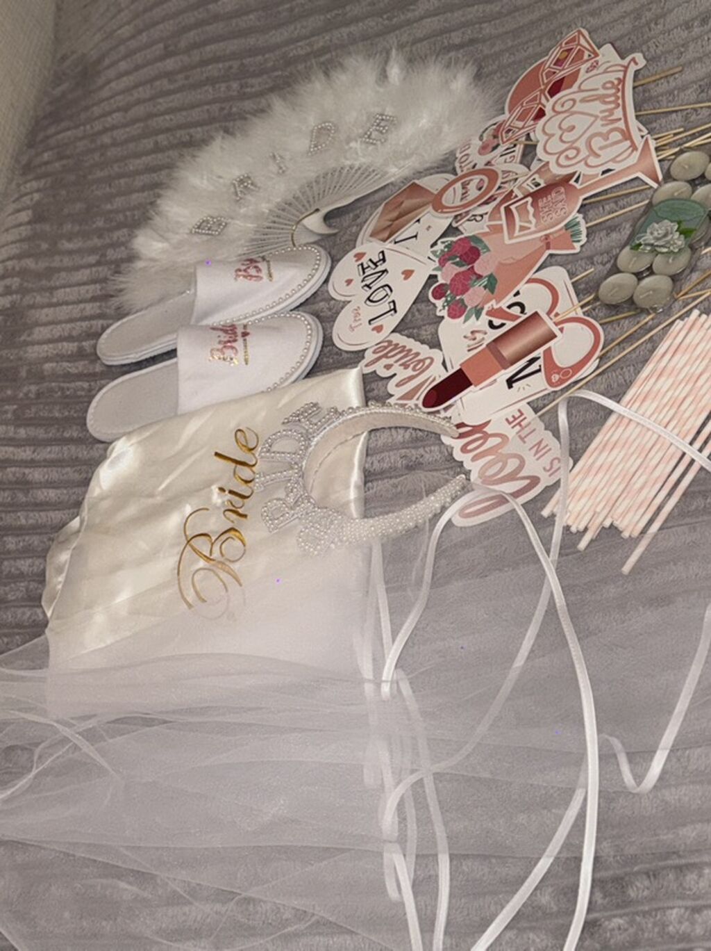Gəlin temalı bachelorette/bridal shower dəsti Aksesuar və dekor — Toy paltarı, Bakı (10)