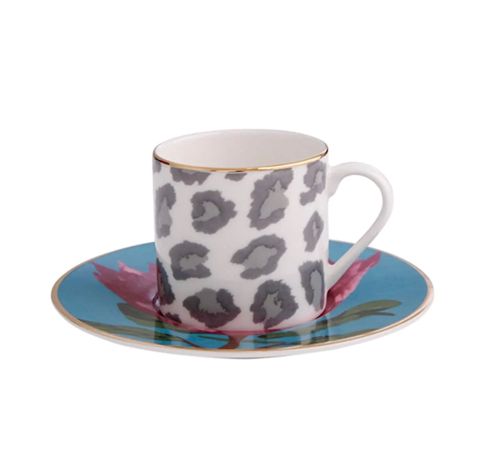 Qəhvə cütü Porland Africa Design4 04ALM005857, farfor, 90 ml — Bakı