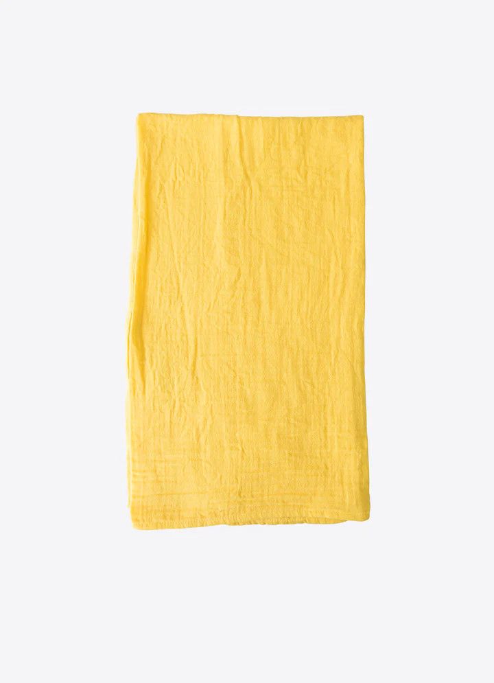 Muslin pled Kitikate, sarı, 78x90 sm — Mallar, Bakı (2)
