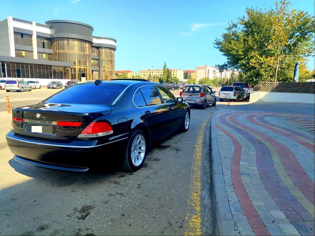 BMW 745, 4.4 L, 2003 il, 226 000 km — Avtomobillər, Bakı (9)