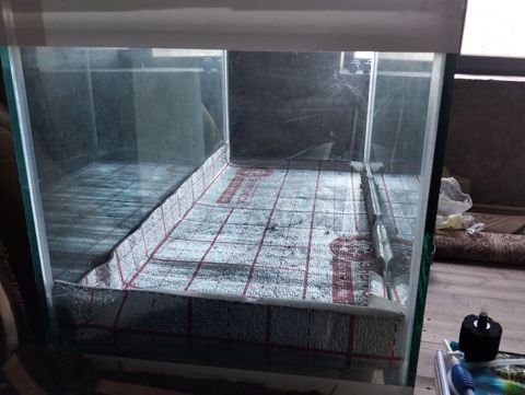 Dördbucaq akvarium, Boş, 203 l, Ünvandan götürmə — Digah