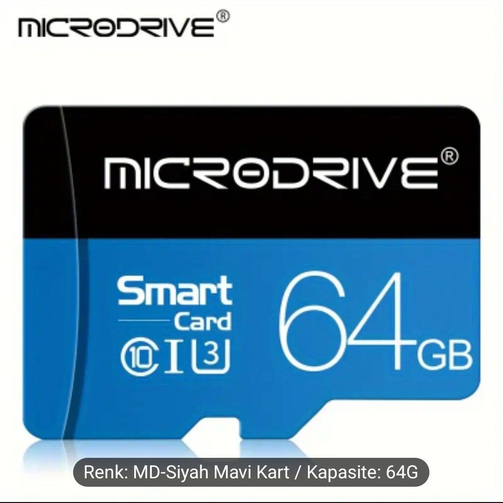 Maya dəyərinə satılır mıcrodrıve tf 64GB Yaddaş Kartı + — Yaddaş kartları, Bakı (3)