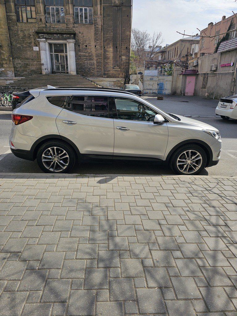 Hyundai Santa Fe, 2.0 L, 2016 il, 200 000 km — Avtomobillər, Bakı (4)