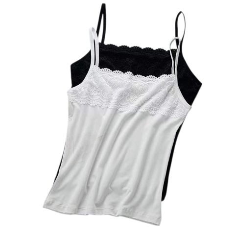 Qadınlar üçün mayka dəsti 41669284, ağ/qara, pambıq, ölçü One size — Bakı