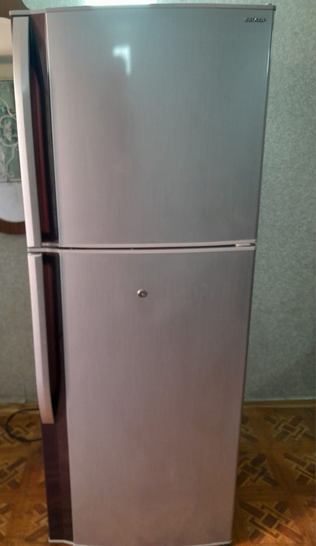 Sharp,, soyuducu.2 .kameralı.2 .qapılı. metallik rəng. 160 .sm — Soyuducular, Bakı (3)
