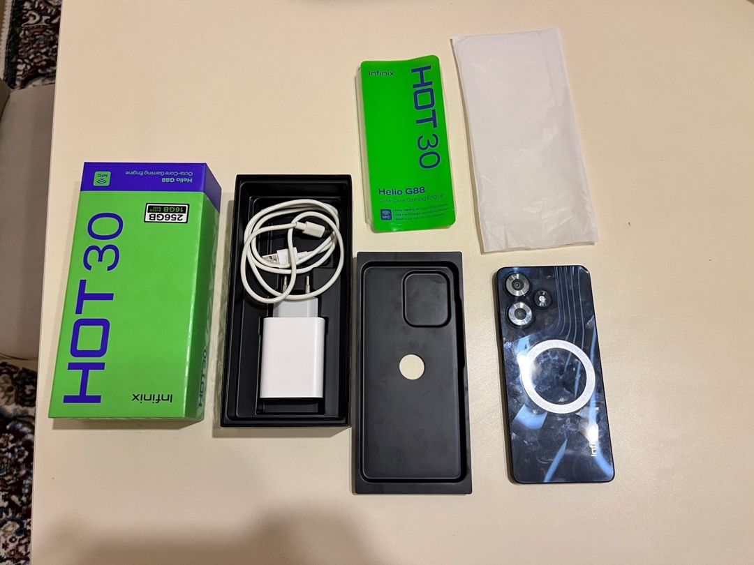 Infinix Hot 30 Surfing Green 256GB/8GB — Smartfonlar, Bakı (6)
