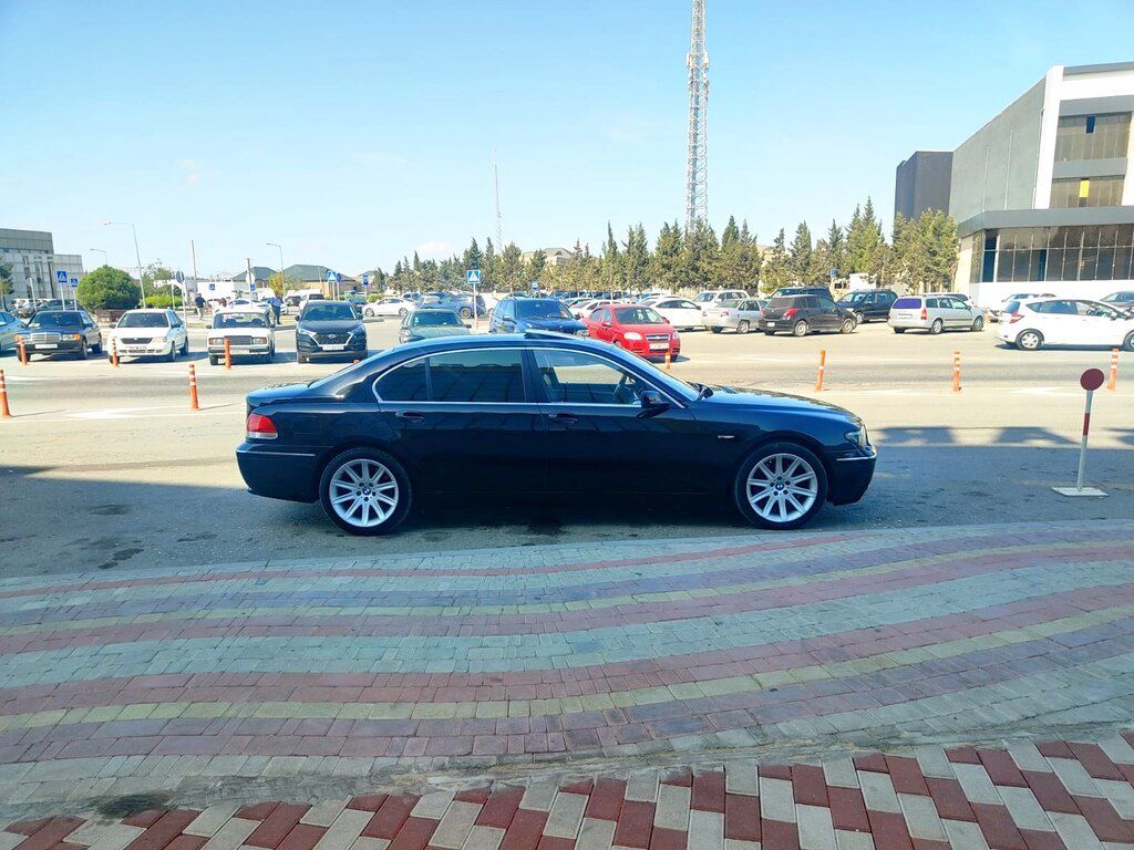 BMW 745, 4.4 L, 2003 il, 226 000 km — Avtomobillər, Bakı (6)