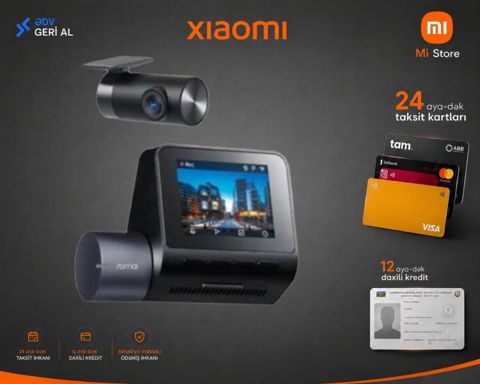 Videoqeydiyyatçı "70 mai dash cam A200 Rear Cam Set" — Bakı