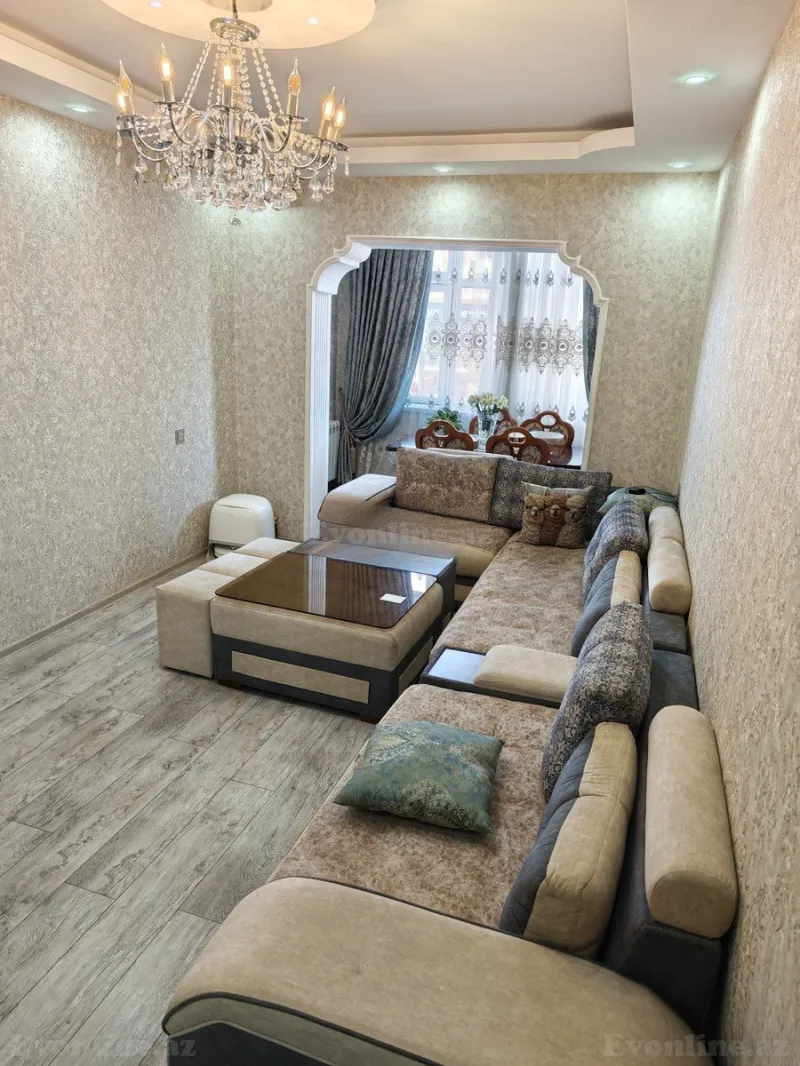 Satılır 4 otaqlı Mənzil Yeni tikili 100 m² Bakı, Xətai r., Həzi Aslanov m., Həzi Aslanov — Bakı