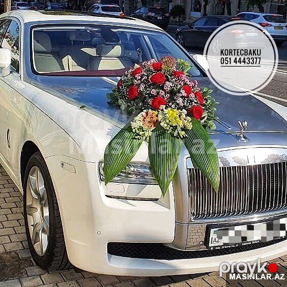 Rolls-Royce Ghost, 2015 il — Minik avtomobili icarəsi, Bakı (3)