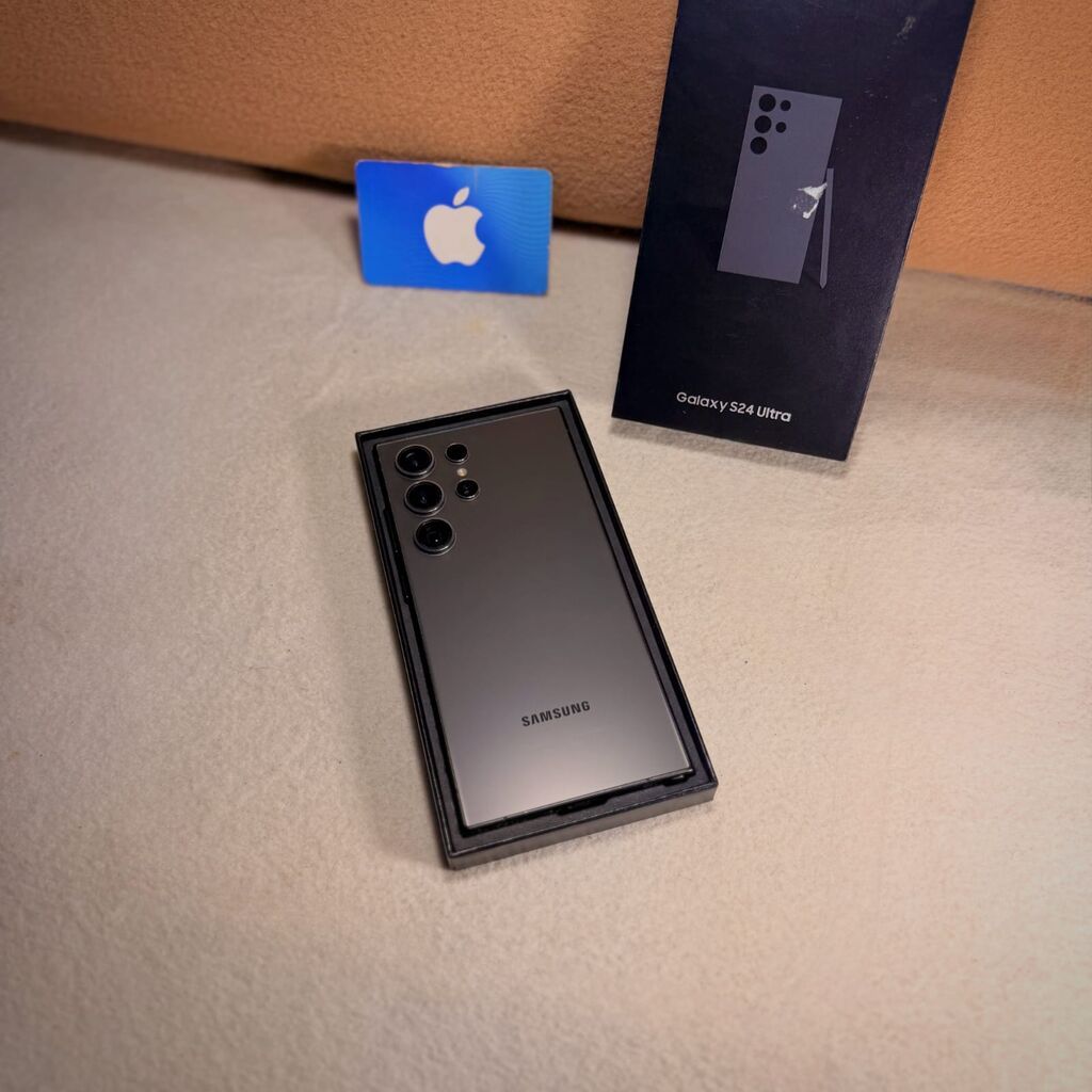 Samsung Galaxy S24 Ultra, 256 GB, rəng - Boz, Simsiz şarj — Samsung, İsmayıllı (3)