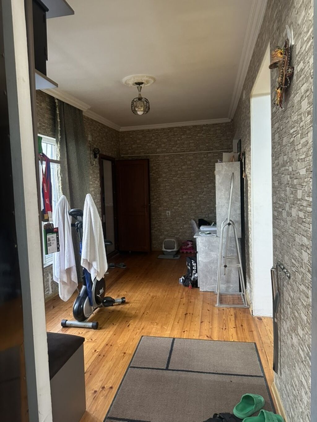 Həyət evi satılır/ – - Bir mərtəbəli həyət evi, dəmir giriş qapısı — Ev, villa, Bakı (4)