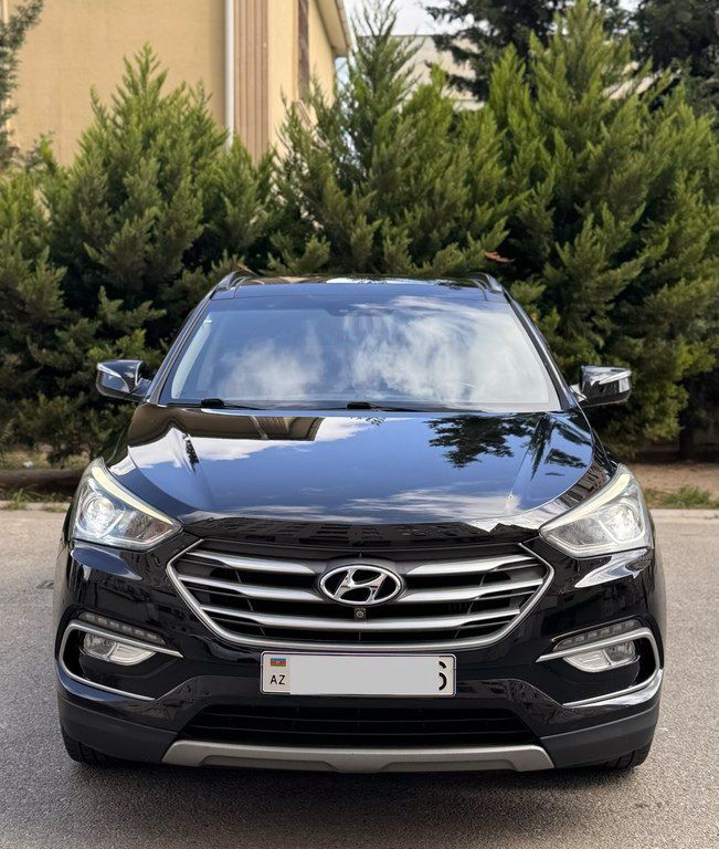 Hyundai Santa Fe, 2.0 L, 2017 il, 117 000 km — Avtomobillər, Bakı (3)