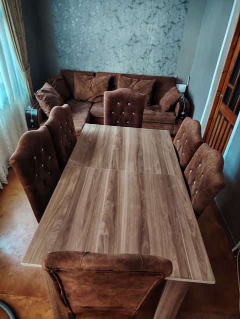 İşlənmiş, Künc divan, Qonaq otağı üçün, Açılan — Bakı