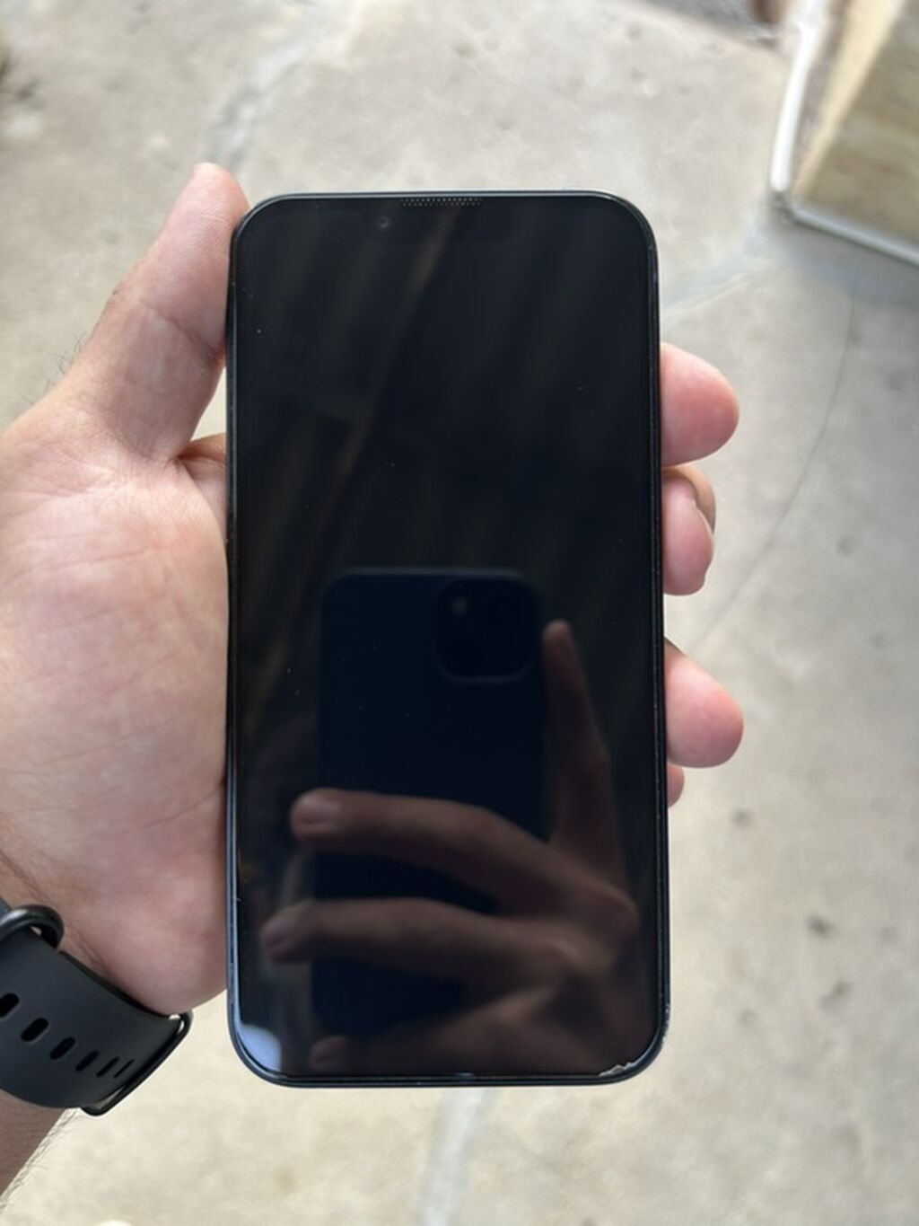 IPhone 14, Qara, Face ID — Apple iPhone, Bakı (4)