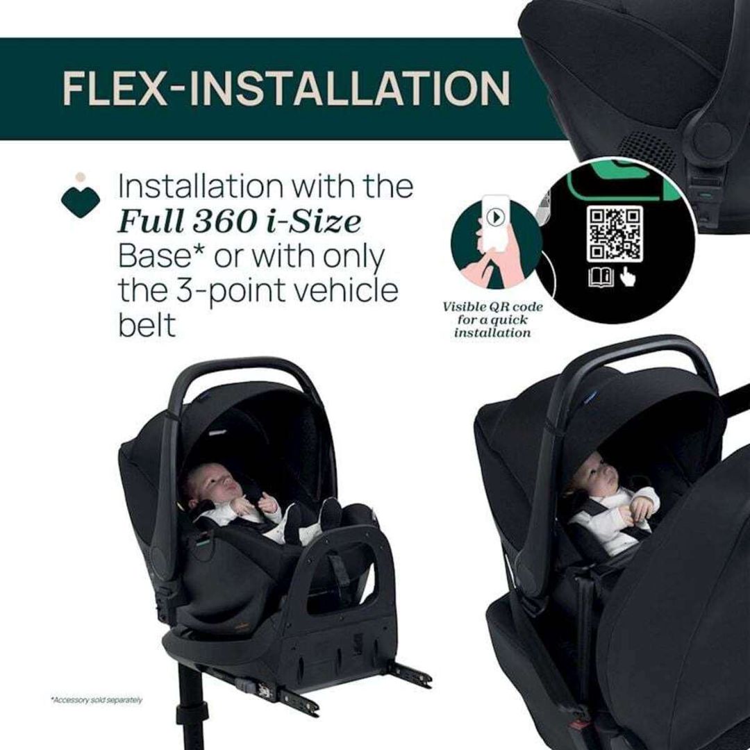 Avtomobil beşiyi Chicco Kory Essential I-Size, qara — Mallar, Bakı (2)