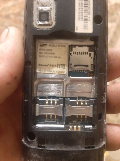 Samsung C5212 Duos, 2 GB Memory Capacity, rəng - Qara, İki sim kartlı — Bakı