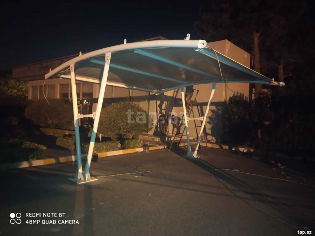 Tent çadır parking sistemi — Hazır konstruksiyalar, Bakı (4)