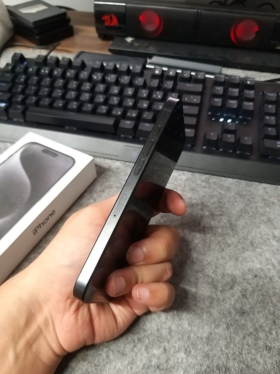 Apple iPhone 15 Pro Black Titanium 128GB/8GB — Smartfonlar, Bakı (4)