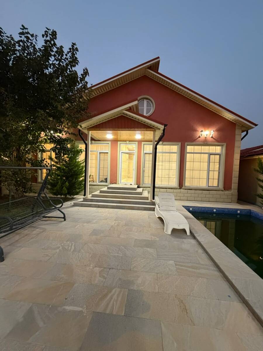 Satılır 4 otaqlı həyət evi/bağ evi 150 m² — Ev, villa, Bakı (2)