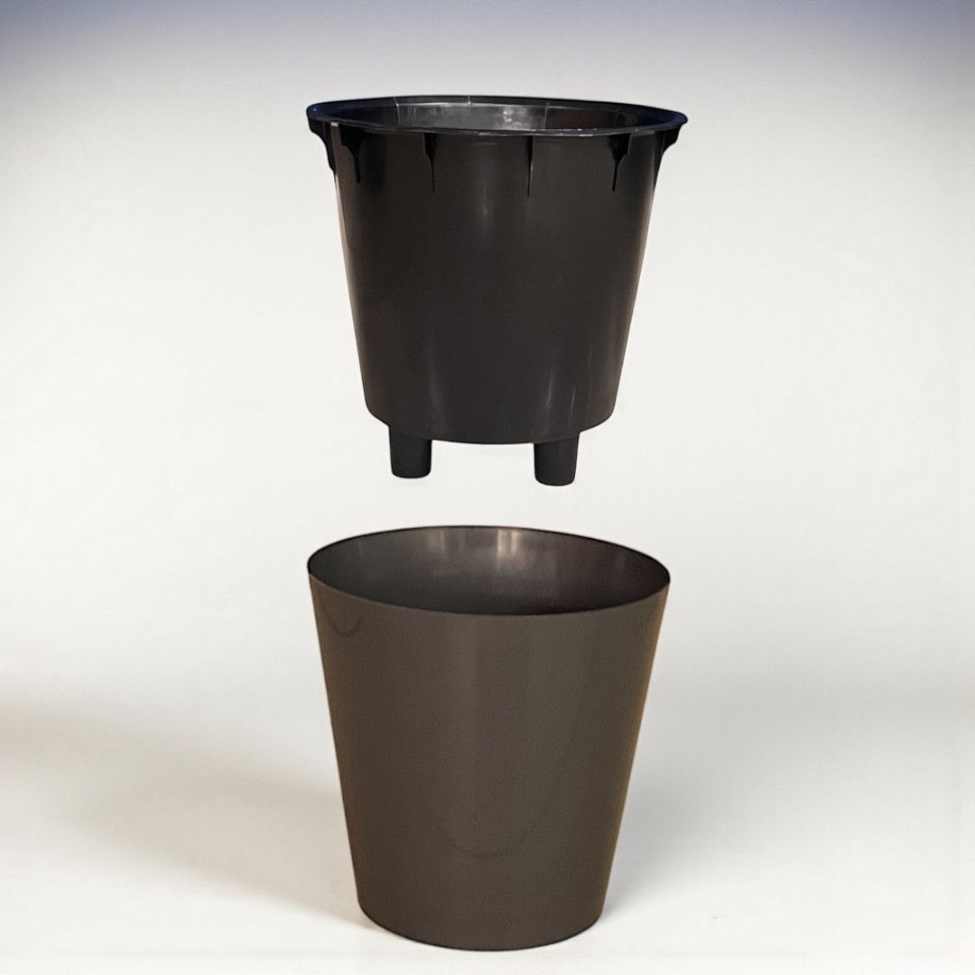 Dibçək plastik, boz, 16 l — Mallar, Bakı (2)