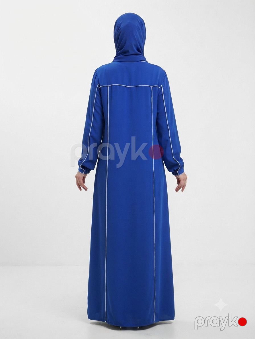 Qadın dini geyimi 65077435, ipək, göy, ölçü 48 — Mallar, Bakı (2)