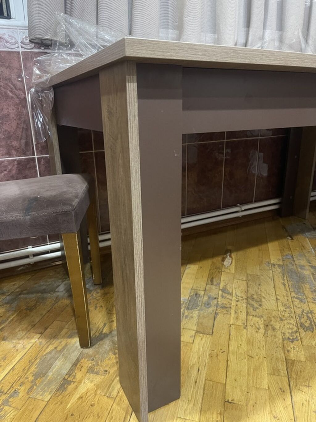 Metbex ve qonaq otagi ucun masa satilir. Acilir. Bagli formada olcusu — Masalar, Bakı (3)