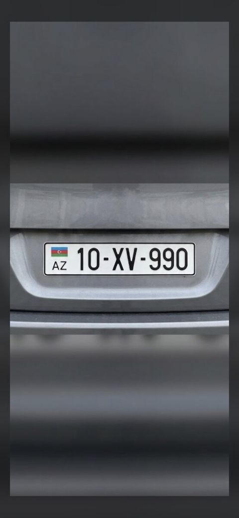 Avtomobil qeydiyyat nişanı - 10-XV-990 — Sumqayıt