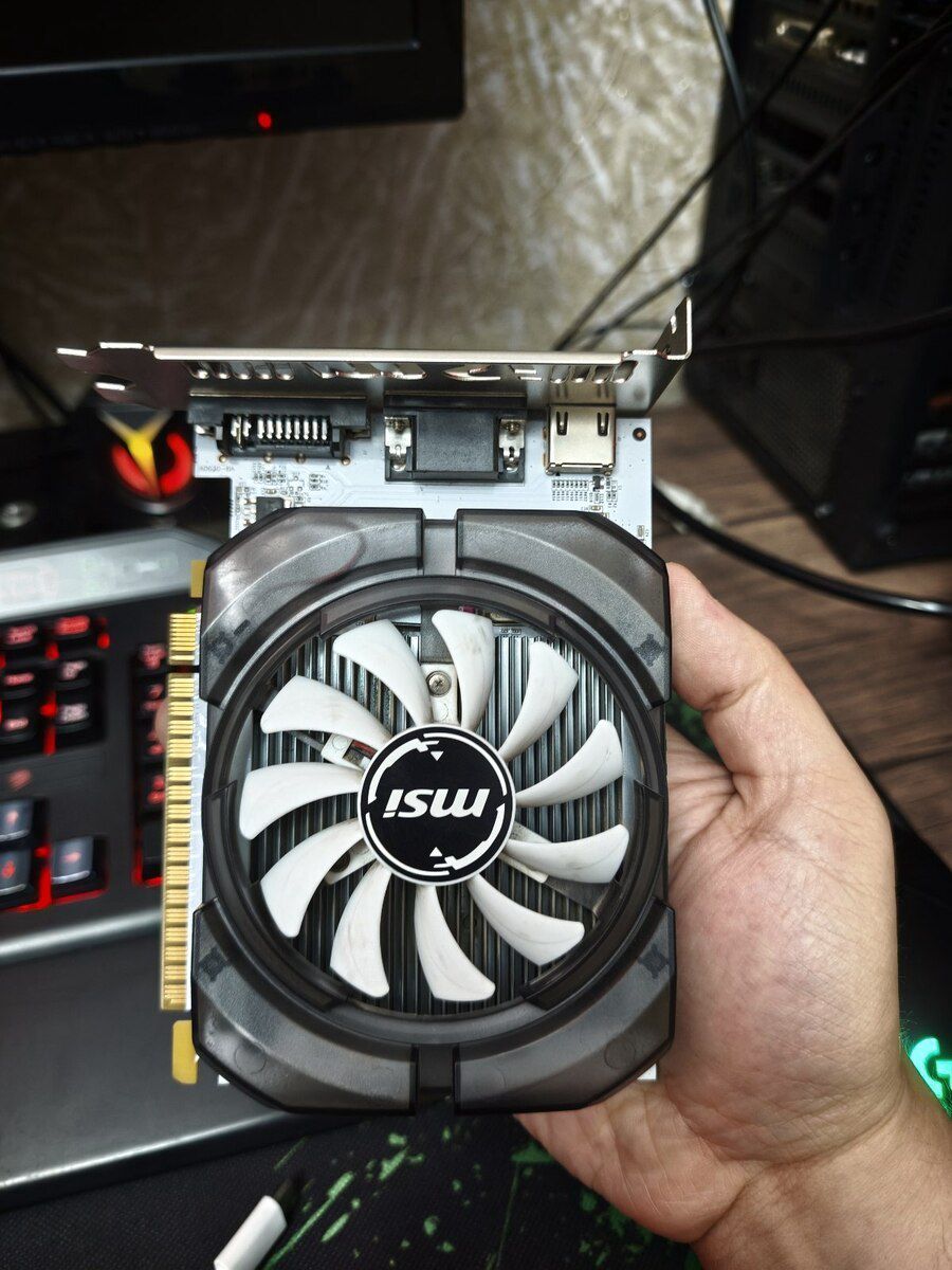 Video kart Nvidia Geforce GT730 2GB — Kompüterlər və noutbuklar, Bakı (6)