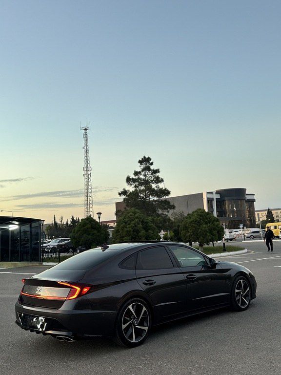 Hyundai Sonata, 1.6 L, 2022 il, 65 000 km — Avtomobillər, Bakı (9)