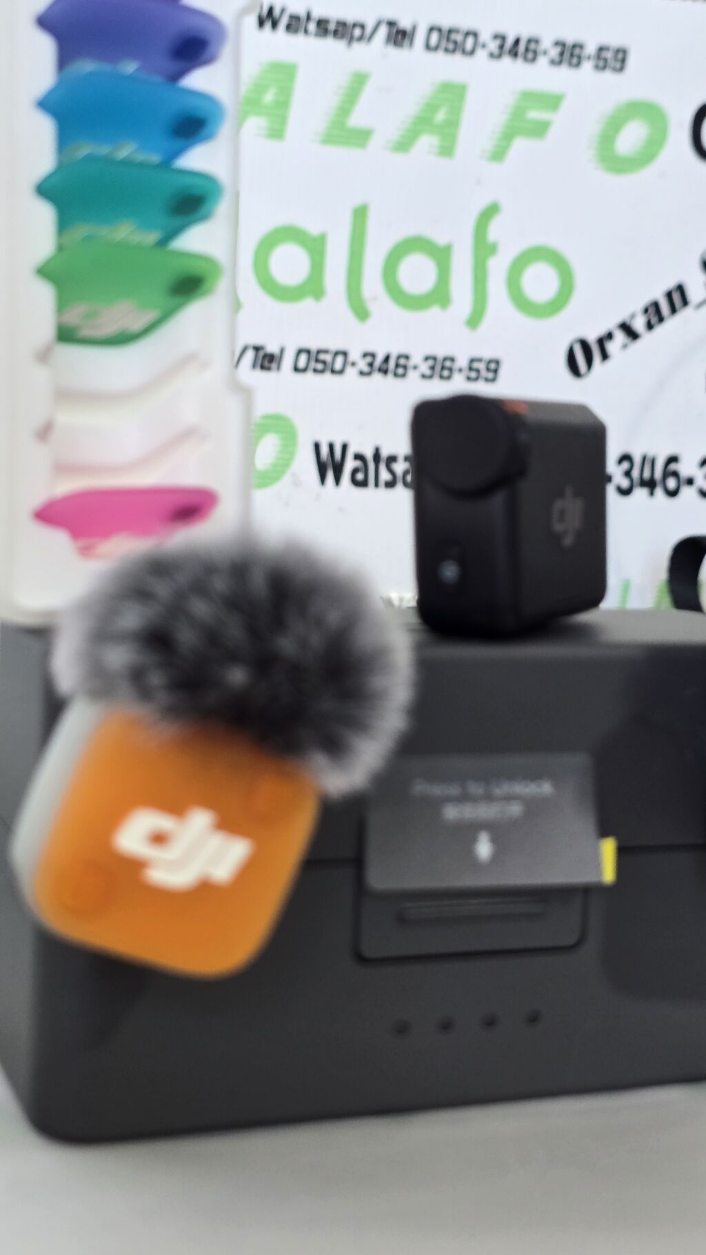 Yeni Simsiz (Bluetooth) Mikrofon Rayonlara çatdırılma — Mikrafonlar, Şəki (4)