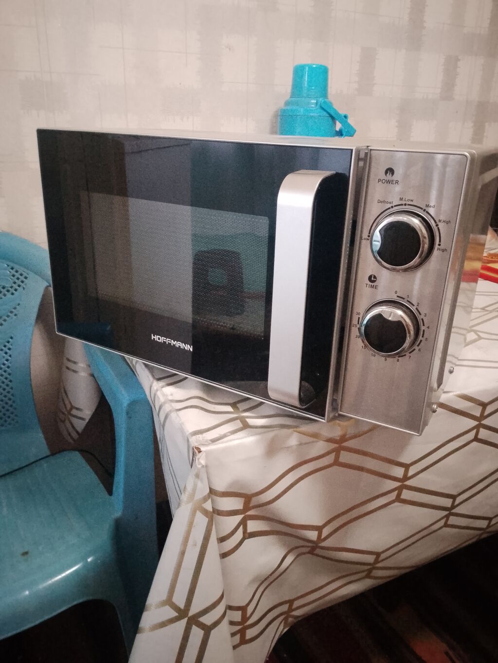 Hoffmann M2070S mikrodalğalı soba - Mexaniki idarəetmə: 2 fırlanan — Mikrodalğalı sobalar, Gəncə (4)