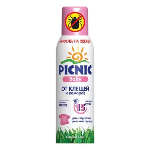 Aerozol Picnic Baby genə və ağcaqanadlara qarşı, 125 ml — Bakı
