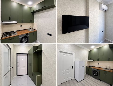 1 otaqlı, Yeni tikili, 29 kv. m — Bakı