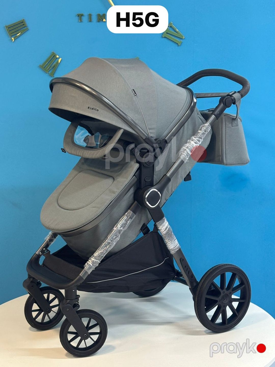 Uşaq arabası Kidilo H5G, tünd boz — Mallar, Bakı (2)