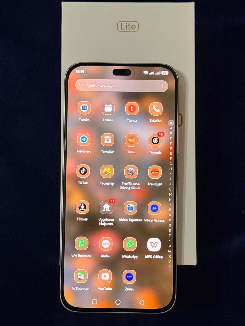 Honor 400 Lite, rəng - Gümüşü, Barmaq izi — Honor, Digah (6)