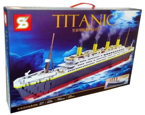 Konstruktor Titanik TK70362, 5+ yaş - İntex Azərbaycan 2025-483 — Bakı