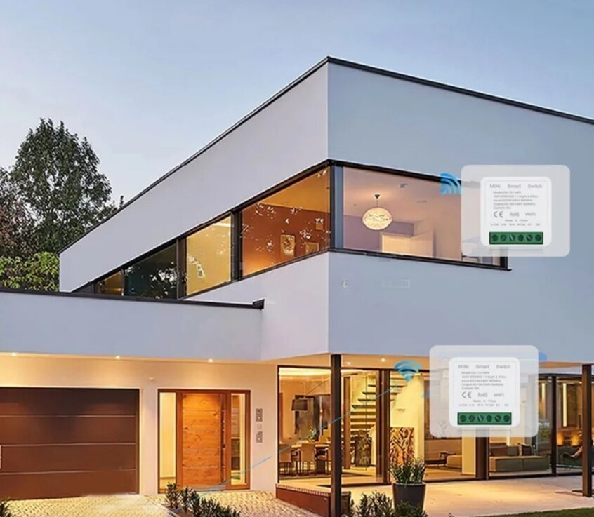 Ağıllı ev Wi-Fi açarı 10A/16A Tuya Smart — Elektronika, Bakı (5)