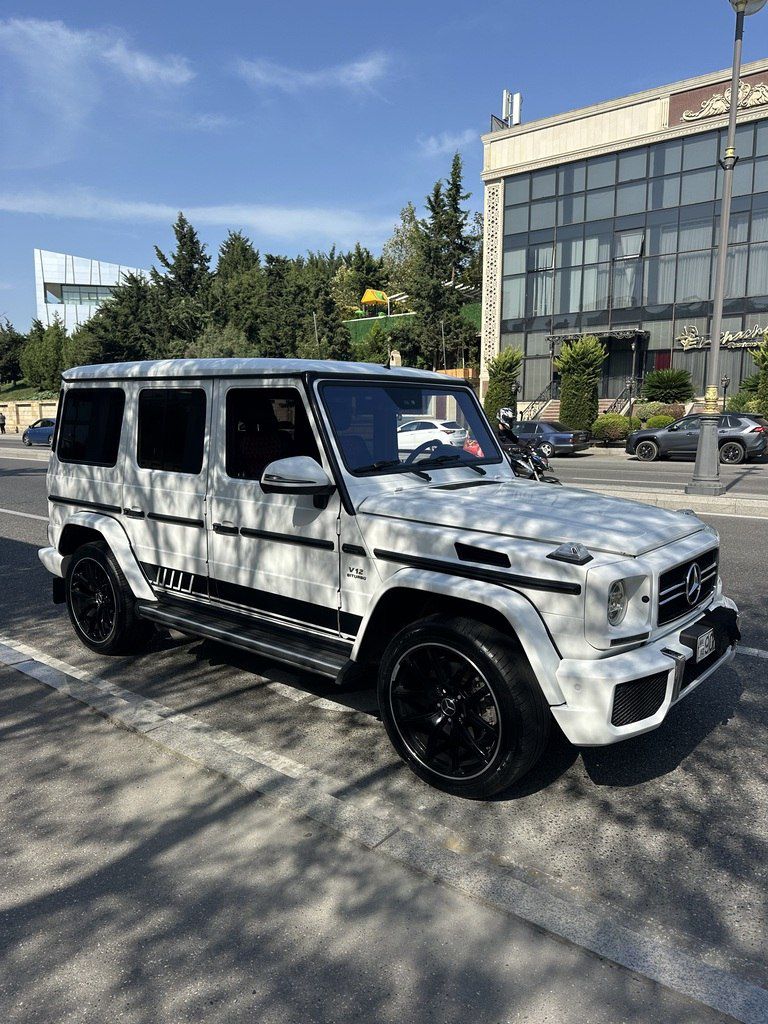 Mercedes G 500, 5.5 L, 2007 il, 200 000 km — Avtomobillər, Bakı (2)