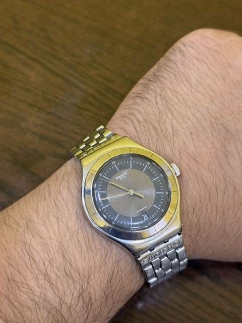 Swatch Irony Automatic kişi qol saatı - Kalibr: Mexaniki avtomatik — Xırdalan