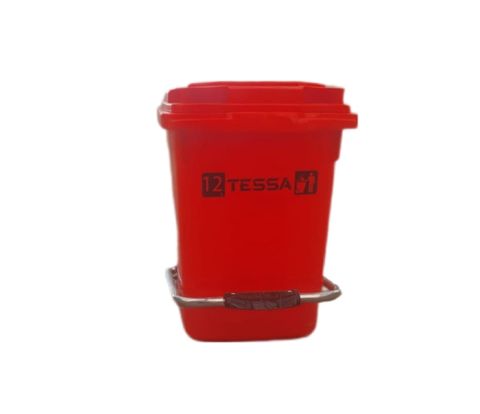 Zibil qabı Tessa pedallı, qırmızı, 12 l — Bakı